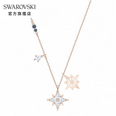 SWAROVSKI 施華洛世奇 Symbol 玫金色耀眼星辰項鏈