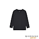 GIORDANO  童裝G-Warmer彈力圓領極暖衣 - 63 標誌黑X標誌灰 product thumbnail 1