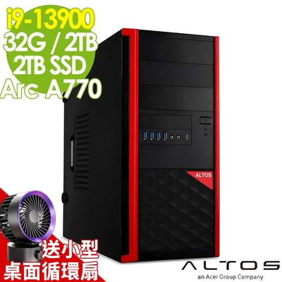 Acer Altos 安圖斯 P150F8 (i9-13900/32G/2TB+2TB SSD/Arc A770-16G/700W/W11P)