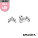 【Pandora官方直營】皇冠許願骨針式耳環-絕版品 product thumbnail 1