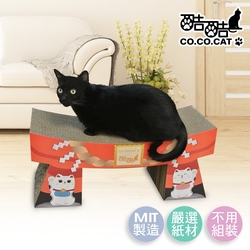 【Co.Co.Cat 酷酷貓】鳥居-100%台灣製紙箱貓抓板