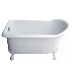 【I-Bath Tub精品浴缸】伊莉莎白-典雅白(150cm)