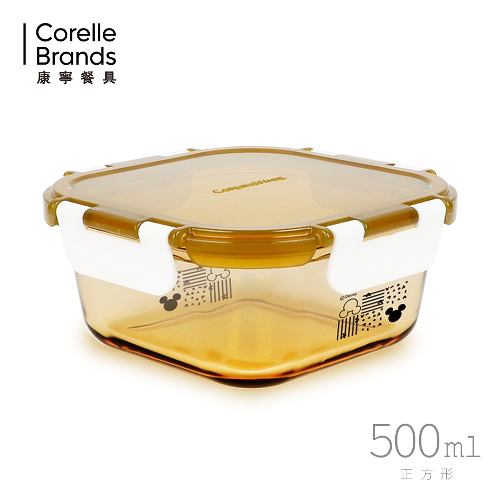 【康寧CORNINGWARE】 塗鴉風保鮮盒500ml 米奇-正 (CW-PP500S-MM)