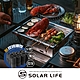 Solar Life 索樂生活 IGT一單位秒收烤肉爐套裝組 ( 秒爐+桌板+收納袋+椰炭 ).折疊燒烤爐 桌上型烤肉架 不鏽鋼焚火台 中秋烤爐 一秒爐秒收爐 product thumbnail 2