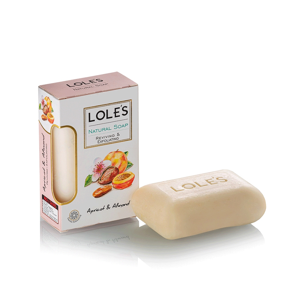 (即期品) LOLE'S 杏仁雙重潤膚保濕去角質機能皂 150g