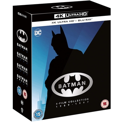 蝙蝠俠四部曲 4K UHD+BD 8碟限量套裝版