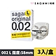 相模Sagami 002極致薄衛生套 3片-L product thumbnail 1