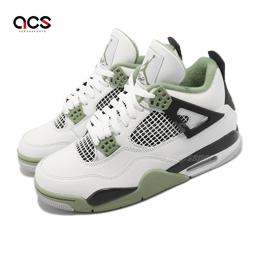 Nike Wmns Air Jordan 4 Retro Oil Green 酪梨綠女鞋男鞋AJ4