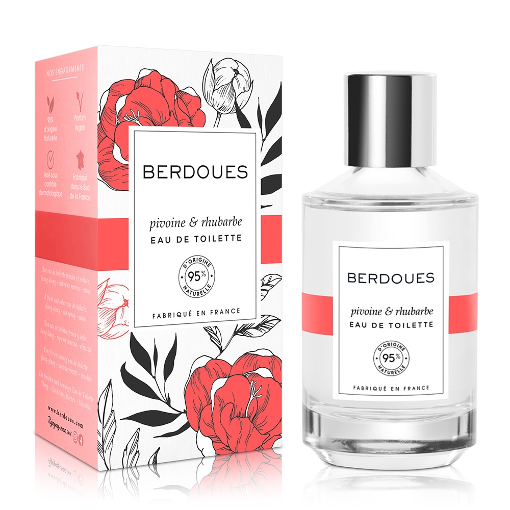 【短效品】BERDOUES 1902 摩登雅致 牡丹&大黃淡香水100ml