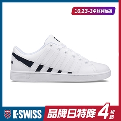 K-SWISS Ramli Court時尚運動鞋-男-白/深藍