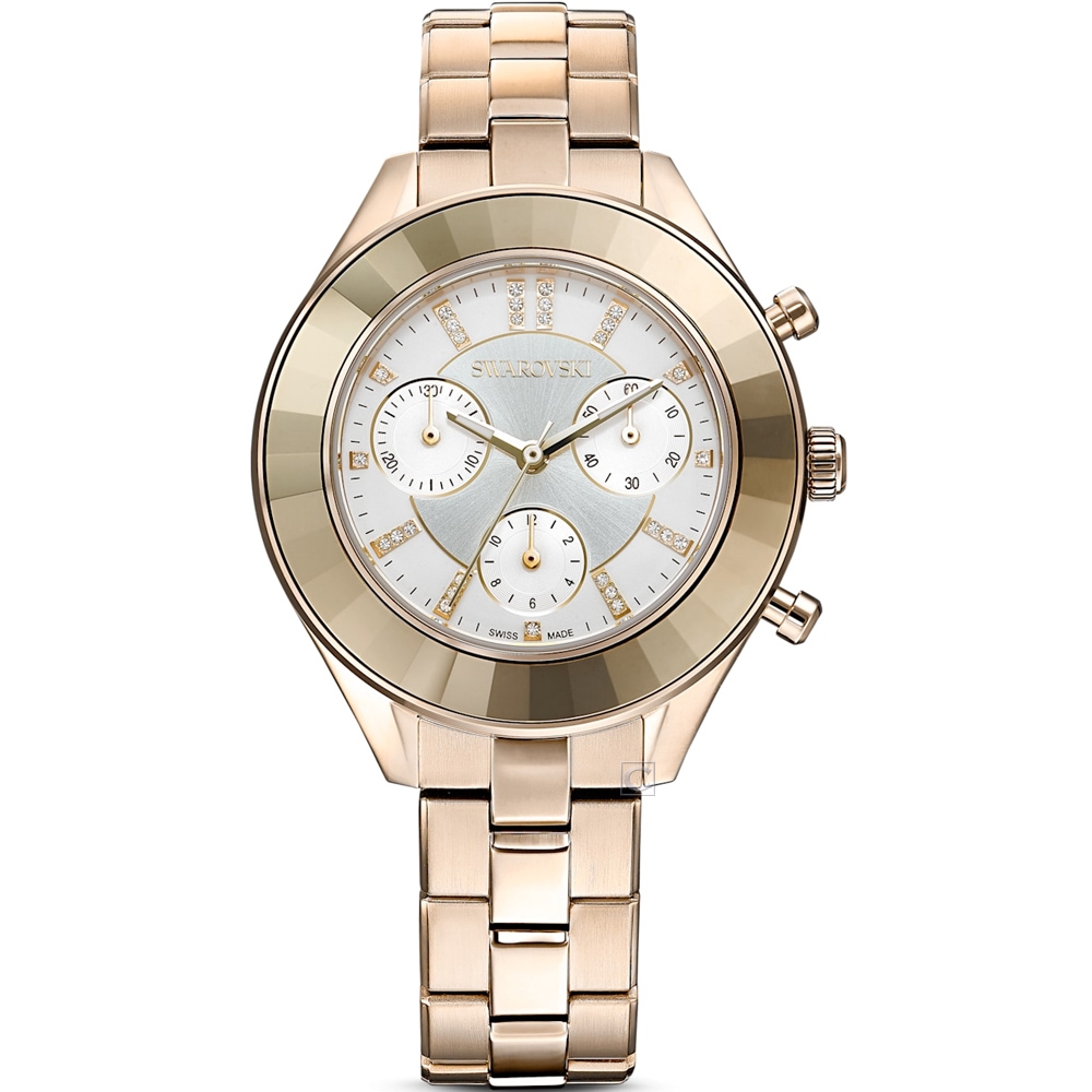 SWAROVSKI施華洛世奇Octea Lux Chrono手錶(5610517)-39mm