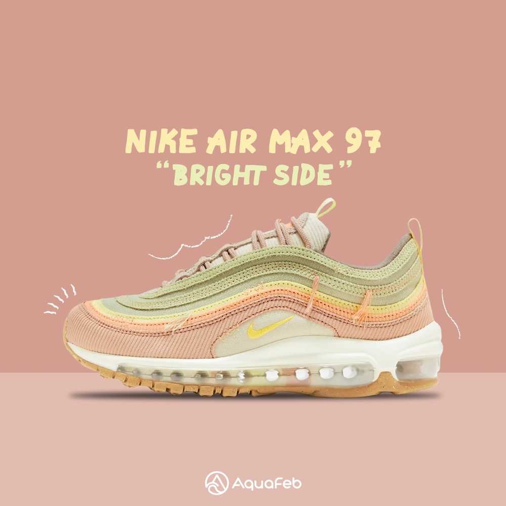 Nike Air Max 97 女鞋二色復古流線破壞拼接氣墊運動休閒鞋DQ5073-381