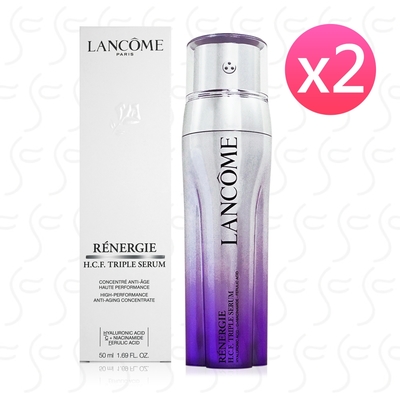 LANCOME蘭蔻 超緊顏抗痕亮采三效精華50ml*2