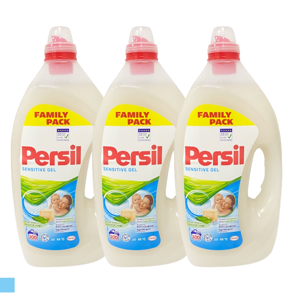 Persil 超濃縮洗衣精  5L 白色 (敏感肌膚) 3入組 箱購