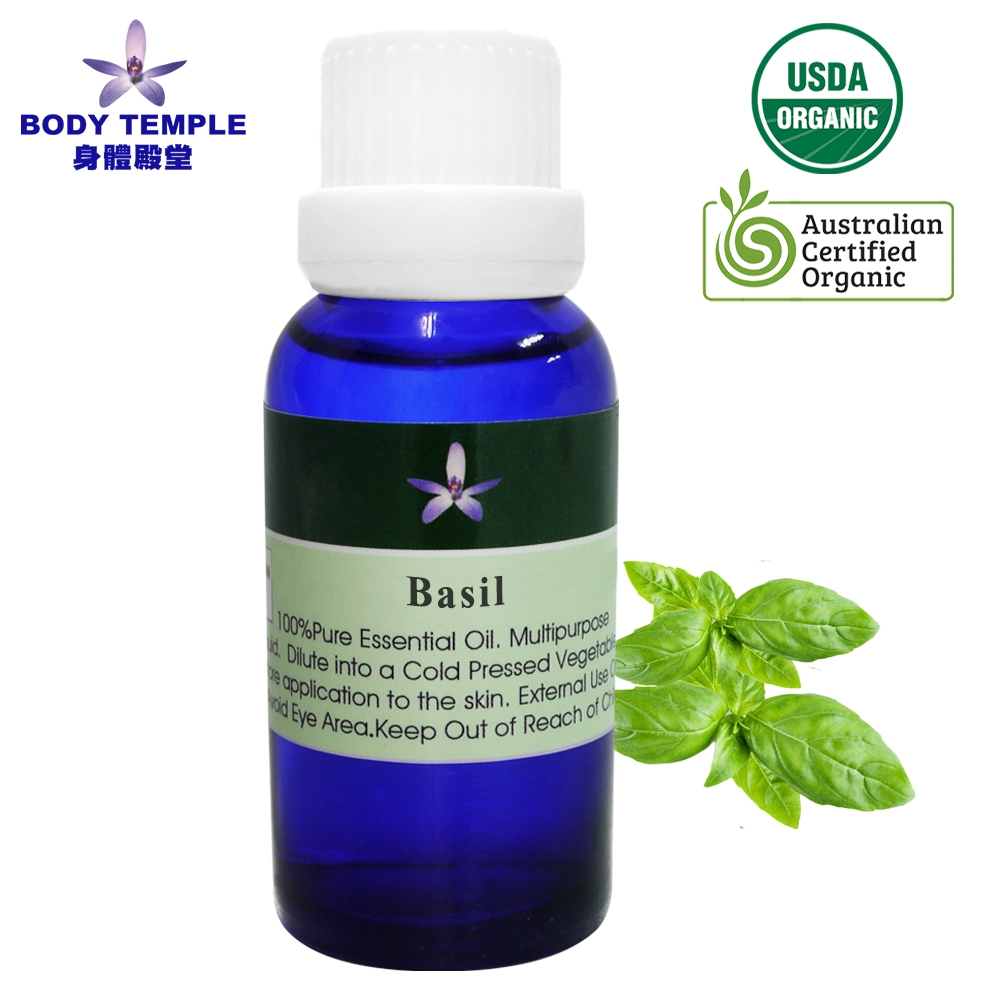 Body Temple 有機羅勒芳療精油(Basil)30ml