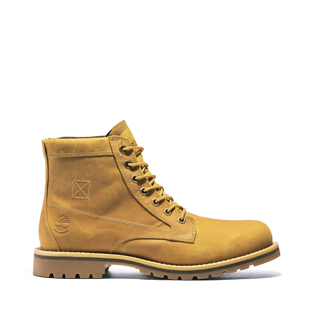 Timberland 男款小麥色皮革緩震Redwood Falls防水靴|A44HN231 | 靴子 