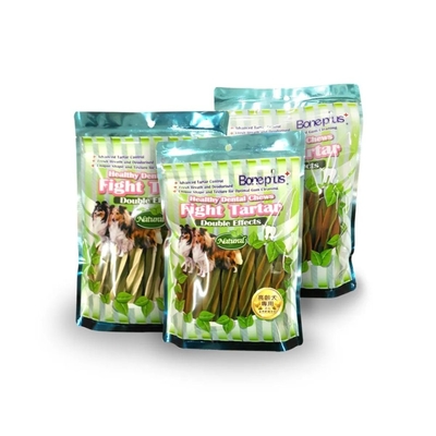 Bone Plus-六星雙效起司/軟骨/薄荷草本潔牙棒 超值包 300g x 3入組(購買第二件贈送寵物零食x1包)