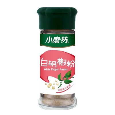 小磨坊 白胡椒粉(25g/罐)