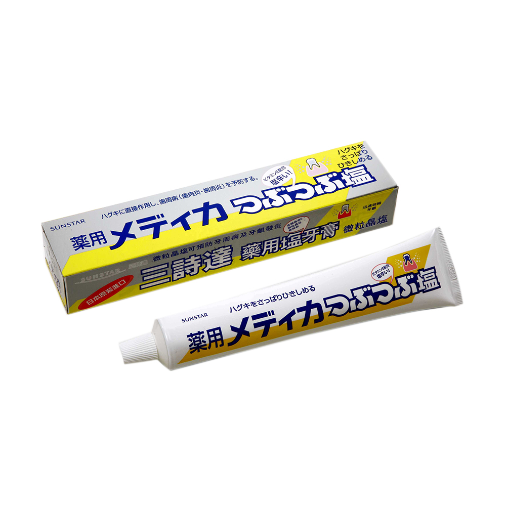 日本三詩達 結晶塩牙膏170g