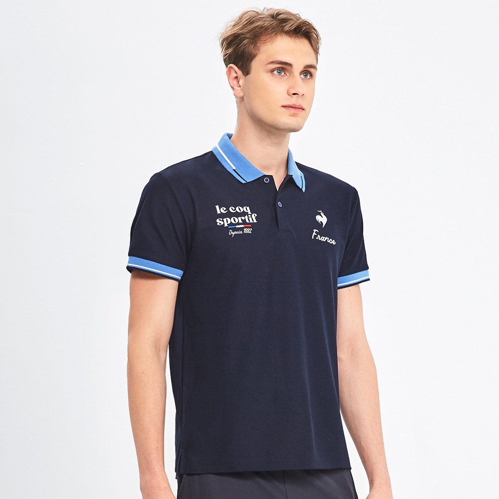 LE COQ SPORTIF 公雞」休閒經典短袖POLO衫男-2色-LWR21342 - 價格品牌網