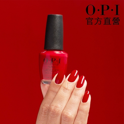 OPI 聖誕老公公的反叛 經典指甲油-HRQ05．小黑蓋/超美好假期系列指彩/美甲彩繪/官方直營