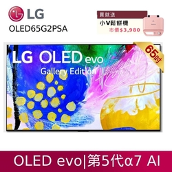 LG OLED65G2PSA 65型 evo G2零間隙藝廊系列 4K AI語音物聯網電視