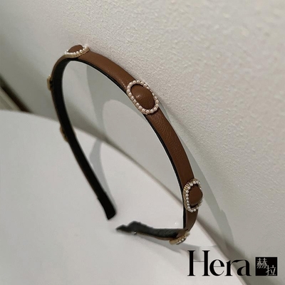 【Hera 赫拉】夏季氣質簡約復古珍珠髮箍 H111032207