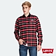 Levis 男款 法蘭絨格紋襯衫 精工刺繡Logo product thumbnail 1