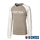 K-SWISS Raglan Sweatshirt圓領長袖上衣-男-卡其 product thumbnail 1