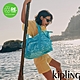 Kipling (網路獨家款) 湖水綠水波紋印花手提側背包-ART M product thumbnail 1