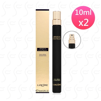 LANCOME蘭蔻 絕對完美黑鑽奧秘玫瑰精露10ml*2