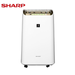 SHARP夏普 12L 1級自動除菌離子清淨除濕機 DW-L12FT-W