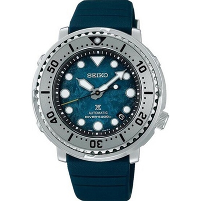 SEIKO 精工 Prospex 拯救海洋系列機械潛水錶-男錶(SRPH77K1)43.2mm