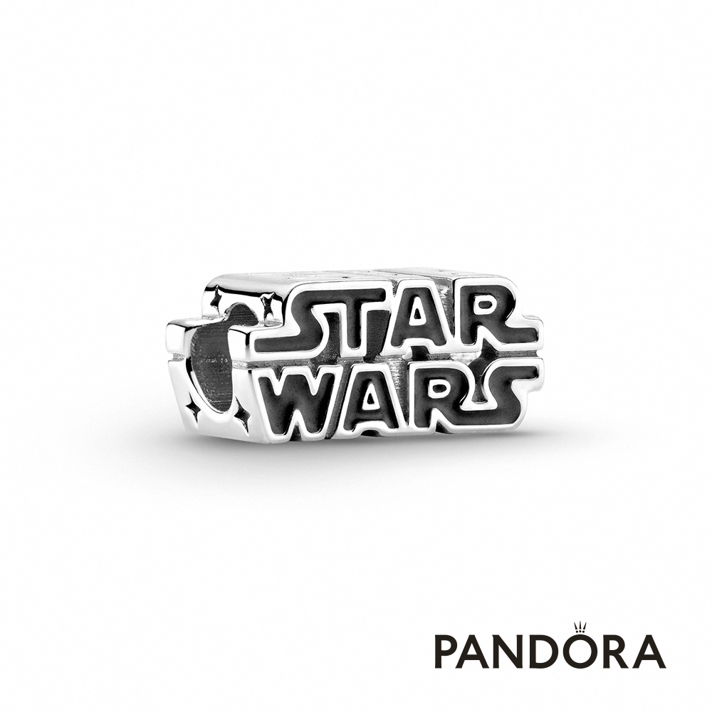 【Pandora官方直營】925 銀「星際大戰」3D Logo串飾-絕版品