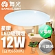 舞光 LED 1-2坪 12W雅緻吸頂燈(白光/黃光) product thumbnail 1