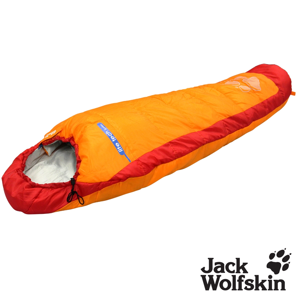 【Jack wolfskin 飛狼】兒童睡袋 Lite Tech Jr 纖維睡袋『舒適溫度：-13 ~ 6°C』
