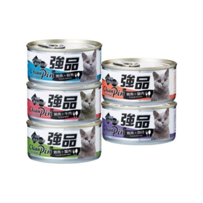 Chian Pin強品貓罐 170G x 48入組(購買第二件贈送寵物零食x1包)
