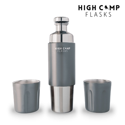 【High Camp Flasks】1125 Firelight 750 Flask 酒瓶組 / Matte Gunmetal霧黑