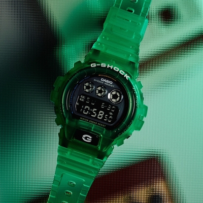 CASIO 卡西歐 G-SHOCK 繽紛半透明手錶 送禮推薦 DW-6900JT-3