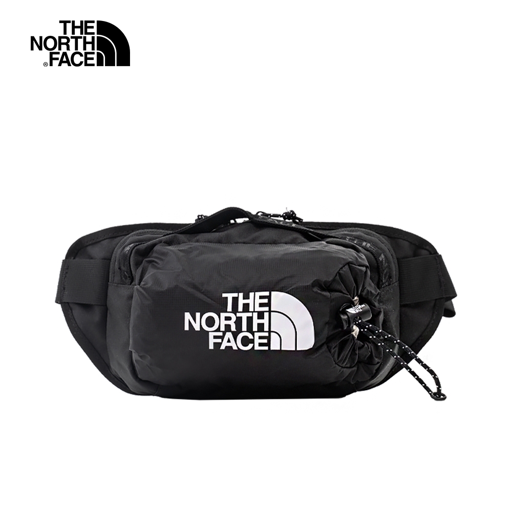 【The North Face 官方旗艦】北面男女款黑色便捷休閒腰包｜52RWJK3