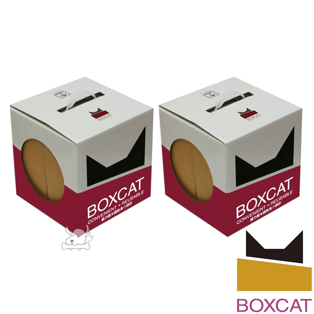 BOXCAT 國際貓家 紅標 頂級無塵除臭貓砂 11kg X 2箱