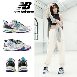 New Balance 復古鞋_中性_銀紫藍