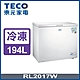 TECO東元194L上掀式冷凍櫃RL2017W product thumbnail 1
