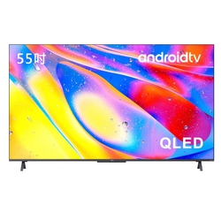 (含標準安裝)TCL 55吋連網QLED 4K電視55C725