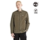 Timberland 男款軍綠色有機棉寬鬆混合材質口袋襯衫外套|A5Y9NA58 product thumbnail 1