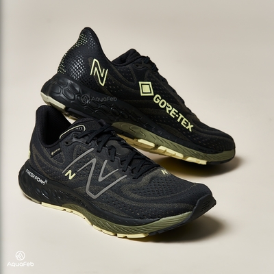 New Balance NB 男鞋 黑黃色 緩震 慢跑鞋 M880GL13