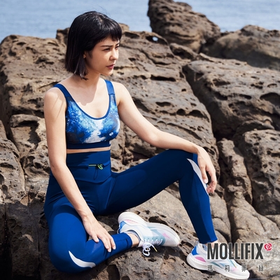 【MOLLIFIX 山海衣】水陸兩用速乾防曬動塑褲 (藍) 暢貨出清、衝浪、游泳、短褲、泳褲