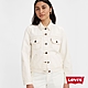 Levis 女款 微正裝修身短版牛仔外套 / 海沙白 product thumbnail 1