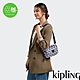 Kipling 灰藍白菱格紋多層兩用隨身斜背包-ABANU MULTI product thumbnail 1