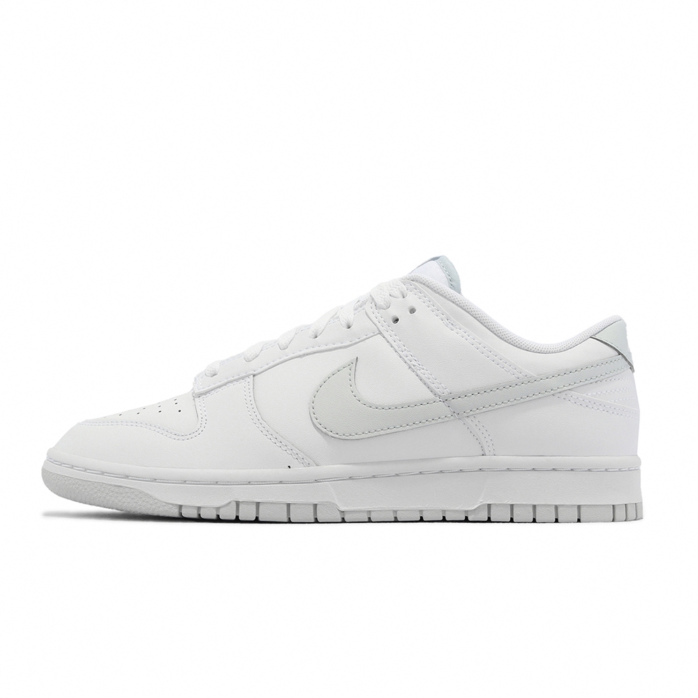 Nike 休閒鞋Dunk Low Retro 男鞋白灰經典款White Pure Platinum DV0831